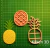 Cortante Piña Anana Fruta 10cm mod3