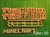 Cortante logo minecraft 15cm collage Play Jueguito Juego