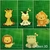 Set Cortantes selva 10cm Selva Animal Collage