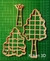 Cortante Arbol mod7 Collage Planta Naturaleza 17cm