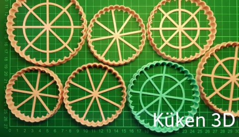 Set De Cortantes Rizos Circulares Circulo Rizados 7 a 10,5cm cada 0,5cm