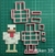 Cortante gallina minecraft 9cm collage Play Jueguito Juego