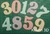 Set Cortantes Numeros 7cm mod6