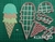 Cortante Helado cucurucho 15cm collage mod21