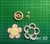 Cortante Flor con carita 5cm collage Flores - comprar online