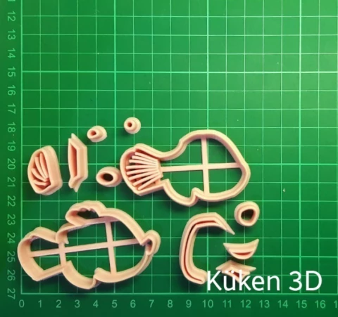 Cortante Nemo Buscando 7cm pez mar pelicula - comprar online