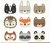 Cortante Animal Bosque Cara Mapache 7cm - comprar online