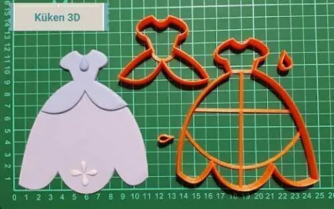 Cortante Collage Vestido 12cm Sofia Princesa Princesita