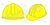 Cortante Casco Construccion Constructor 9cm marcadores - comprar online
