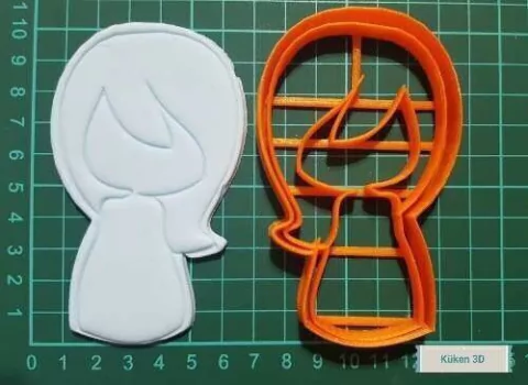 Cortante Nena Chica 10cm comunion