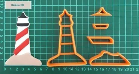 Cortante Nautico Faro Collage 9cm