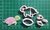Set Cortantes Mar Marino 5cm Pulpo Delfin Ballena Caballito - comprar online