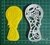 Cortante Copa Mundo Mundial Rusia 2018 Futbol 10cm