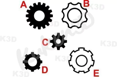 Cortante Engranajes Por Unidad 6cm