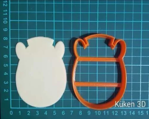 Cortante Jirafa / Cebra 8cm Cabeza Animal Selva