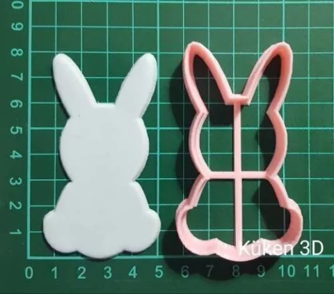 Cortante Conejo Pascua Conejito Animal Bosque 8cm