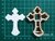 Cortante Comunion Bautismo Cruz Mod 1 7cm Iglesia Delicada