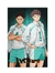 Poster Metálico Haikyuu - Iwaizumi e Oikawa - comprar online
