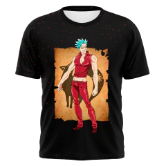Camiseta Nanatsu no Taizai - Ban - Raposa