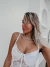Corset YO PUEDO BLANCO (con margaritas) - Clari Levi Ropa Interior