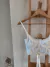 Corset YO PUEDO BLANCO (con margaritas) - tienda online