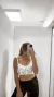 Corset YO PUEDO BLANCO (con margaritas) - Clari Levi Ropa Interior
