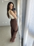 Calça Pantalona Laila - Marrom - Eduarda Necher