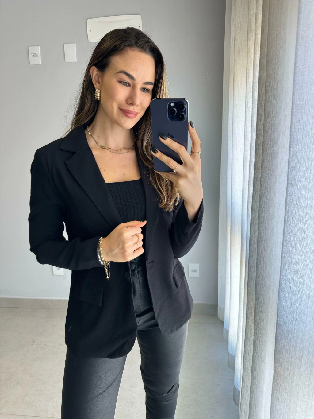 Blazer Elza - Preto