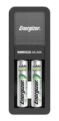 Cargador De Pilas Energizer Mini Aaa + 2 Aa 1300mah Ch2pc4