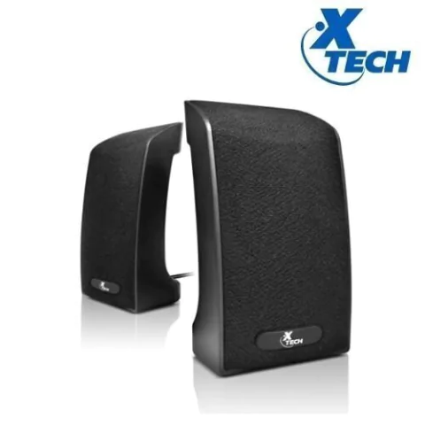 Parlantes Pc Xtech 2.0 Usb 4w Xts120 Color Negro Notebook
