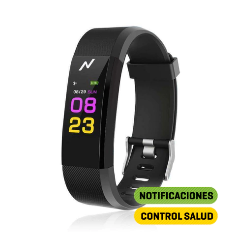 Banda deportiva inteligente smartband Noga NG-SB01 negra