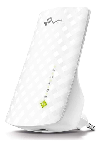 Extensor Wifi Tp-link RE200 repetidor de señal doble banda blanco con indicadores LED