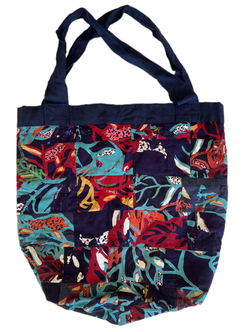 Bolsa Patchwork Artesanal Dupla Face II