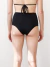 Imagem do Hotpants Biquini Frida Dupla Face Preto e Dourado