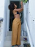 Pantalona Praia Linho caramelo - loja online