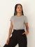 Camisetinha Patti Cinza - comprar online