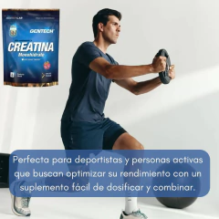 Imagen de Creatina Monohidrato Suplemento Fuerza Neutro Gentech Afa x500g