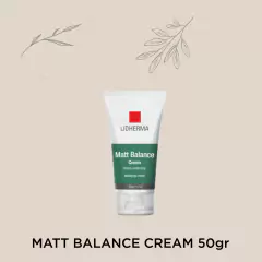 Matt Balance Crema Pieles Grasas Lidherma Matificante Sebo 50gr - comprar online