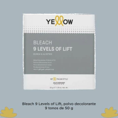 Alfaparf Bleach Polvo Decolorante 9 Tonos Sobre Yellow x50 - comprar online