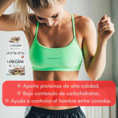 Low Carb Barra Proteina Gentech Caja x10 unidades - comprar online