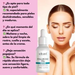 Serum Hialuronico Idraet Concentrado Facial Antiarrugas 30 G - tienda online