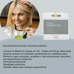 Alfaparf Bleach Polvo Decolorante 9 Tonos Sobre Yellow x50 en internet