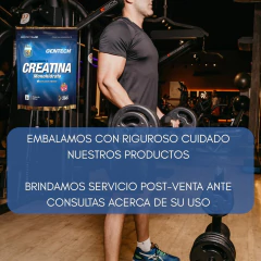 Creatina Monohidrato Suplemento Fuerza Neutro Gentech Afa x250g