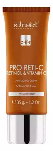 Crema Retinol Vitamina C Pro Reti Antiarrugas Idraet Antiage
