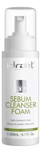 Espuma De Limpieza Idraet Antiacne Sebum Piel Grasa Sensible