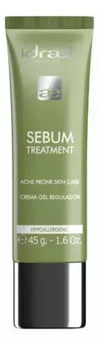 Crema Antiacne Sebum Idraet Tratamiento Gel Piel Grasa 45 G