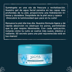 Gel De Agua Hydra Expert Hidratación Intensa Carthage X200g - Zafirus