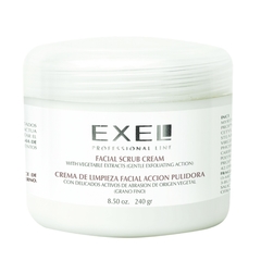 Crema De Limpieza Facial Exel Acción Pulidora Grano Fino 240g