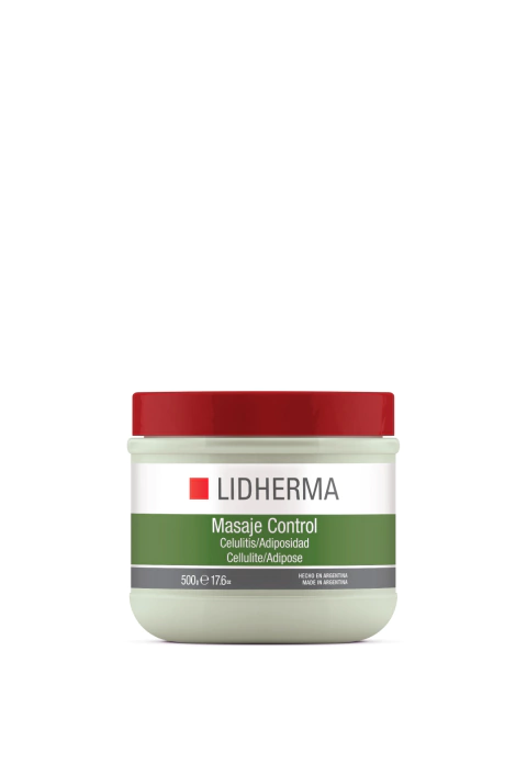 Masaje Control Celulitis Adiposidad Reductora x500g Lidherma