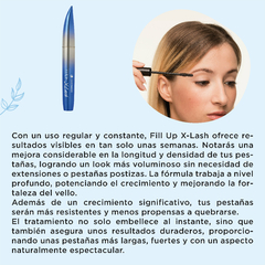 Fill Up X-lash Mascara Pestañas Alargador Carthage x6ml